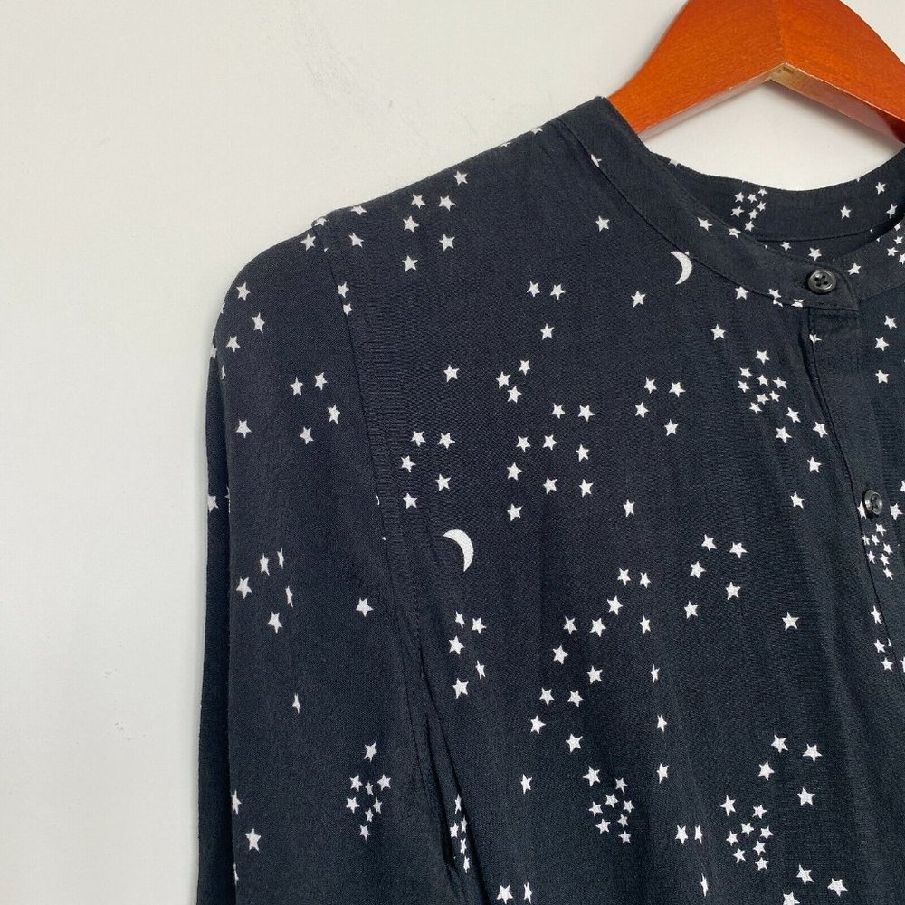 Rails Women's Juliette Galaxy Stars and Moon Dress in Black Size SMALL - Picture 2 of 6